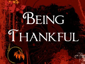 Being Thankful